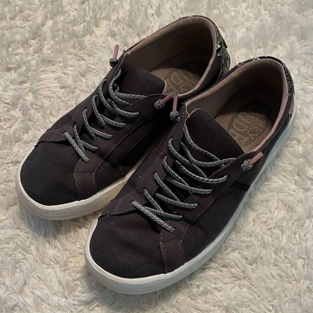 Hey Dude Snakeskin Shoes